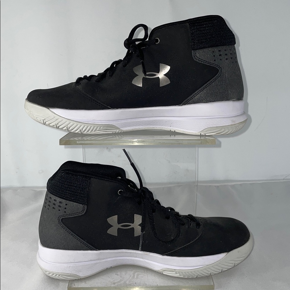 UNDER ARMOUR JET 2017 MID TOP BASKETBALL SHOES FTL-01-116 - Picture 2 of 8
